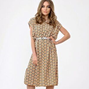 3/50$Geometric Print Dress